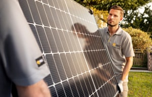Lead-free solar panel 