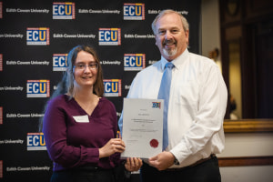 LMA and ECU celebrate award-winning computer science graduates