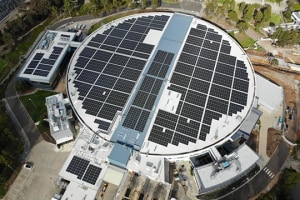Mega solar installation 
