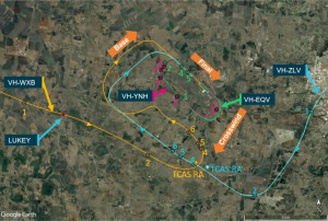  TCAS alerts in circuit at Wellcamp airport reported