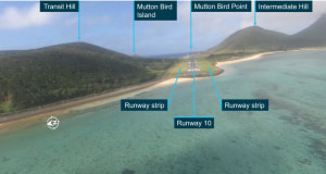 King Air lands Incident Lord Howe Island During a Rain Shower