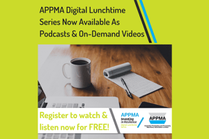 APPMA releases Digital Lunchtime Series videos and podcasts 