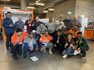 Upskilling technicians in Pacific Island countries 