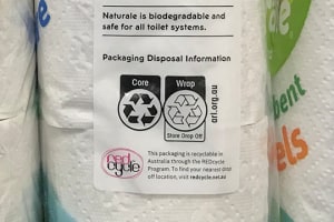 REDcycle & Return to Store labels must be removed