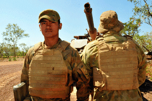 Armour plates built Aussie tough