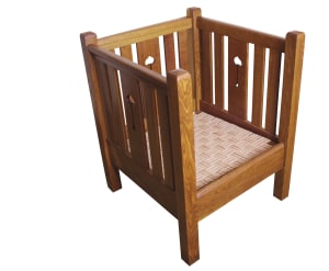 Making an Arts and Crafts style cube chair