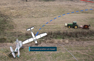 Cessna hit Wires during Low-level Pass: ATSB