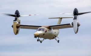 Production AW609 makes Maiden Flight