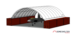 DomeShelter supplies deployable hangars to RAAF