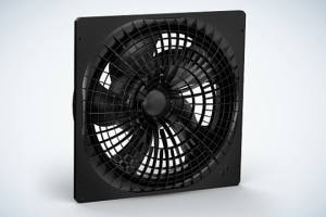 Fan range for heat pumps 