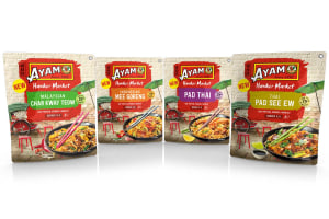 Street food feel for Ayam sauce pouch