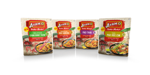 Ayam's street food feel for new sauce design