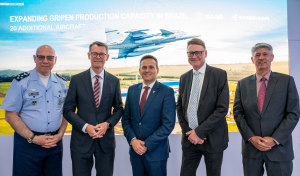 Saab and Embraer to increase Gripen production capacity