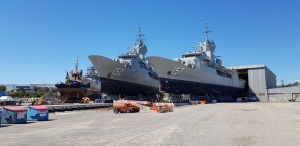 HMAS ANZAC docks at Henderson for upgrade