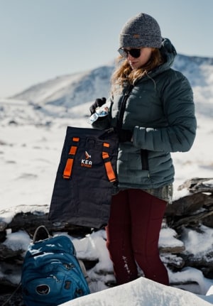 KEA STASH will carry your rubbish out of the bush