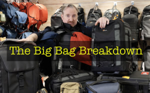 The Big Bag Breakdown - different bags for different shoots