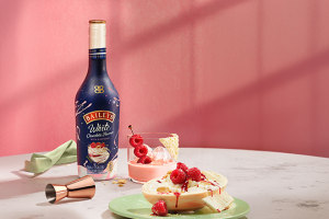 Baileys pairs white choc & raspberry for a limited time