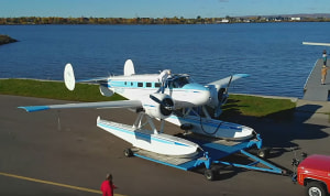 FRIDAY FLYING VIDEO: Beech 18 on Floats
