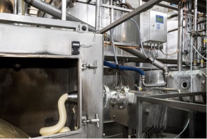 Real-time dairy process monitoring