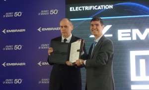 Embraer signs electric flight partnership agreement