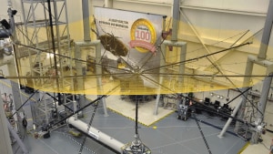 Reflector for forest monitoring satellite successfully deployed 