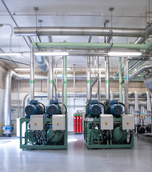 Food processor increases cooling capacity with ammonia