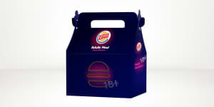 Burger King Israel offers adults-only dinner box