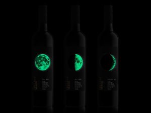 Glow-in-the-dark wine