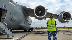 Boeing adopts sustainable C-17 engine wash technology
