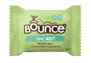 Bounce rolls out choc mint balls 