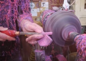How to turn a bowling ball into bowl