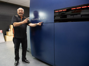 Imagination fires up B2 inkjet AccurioJet