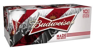Budweiser's new packs are Made for Music
