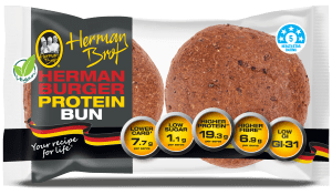 Herman Brot's 19.3g protein burger bun