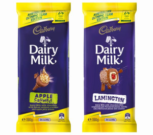 Cadbury throws Aussie colours on Olympics blocks