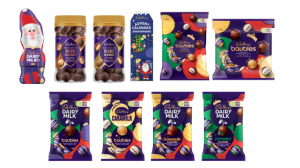 Cadbury hangs the baubles 