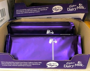 Cadbury donates money &ndash; and words &ndash; to Age UK