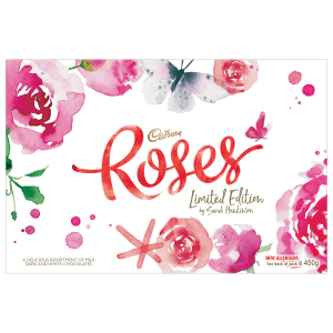 Roses turn to watercolours for Mother's Day box