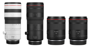 Canon reveals three new RF 'hybrid' lenses