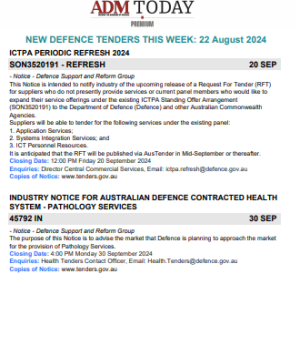 ADM Premium Tenders 789