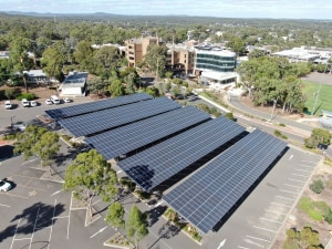 Power generated by onsite renewables