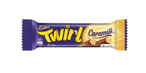 Cadbury's creamy Caramilk combination