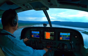 FRIDAY FLYING VIDEO: Glassy Landing