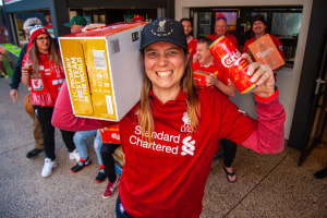 Carlsberg celebrates Liverpool's Premier League win