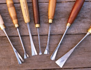 Favourite carving chisels