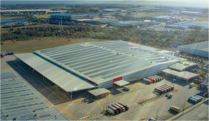 Giant CCA solar array almost complete