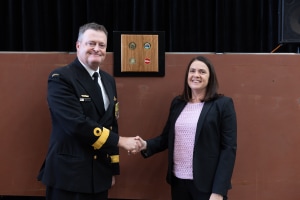 Australian shipbuilding capability on display at ceremonial keel laying for Young Endeavour II