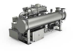 Chillers with optional compressors 