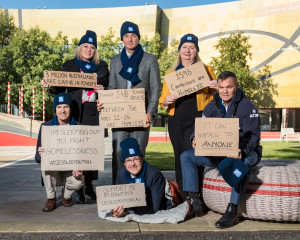 Chief Commissioner of ATSB Sleeps Out for Charity