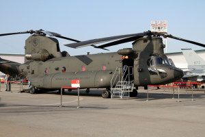 Singapore Chinooks arrive at Oakey